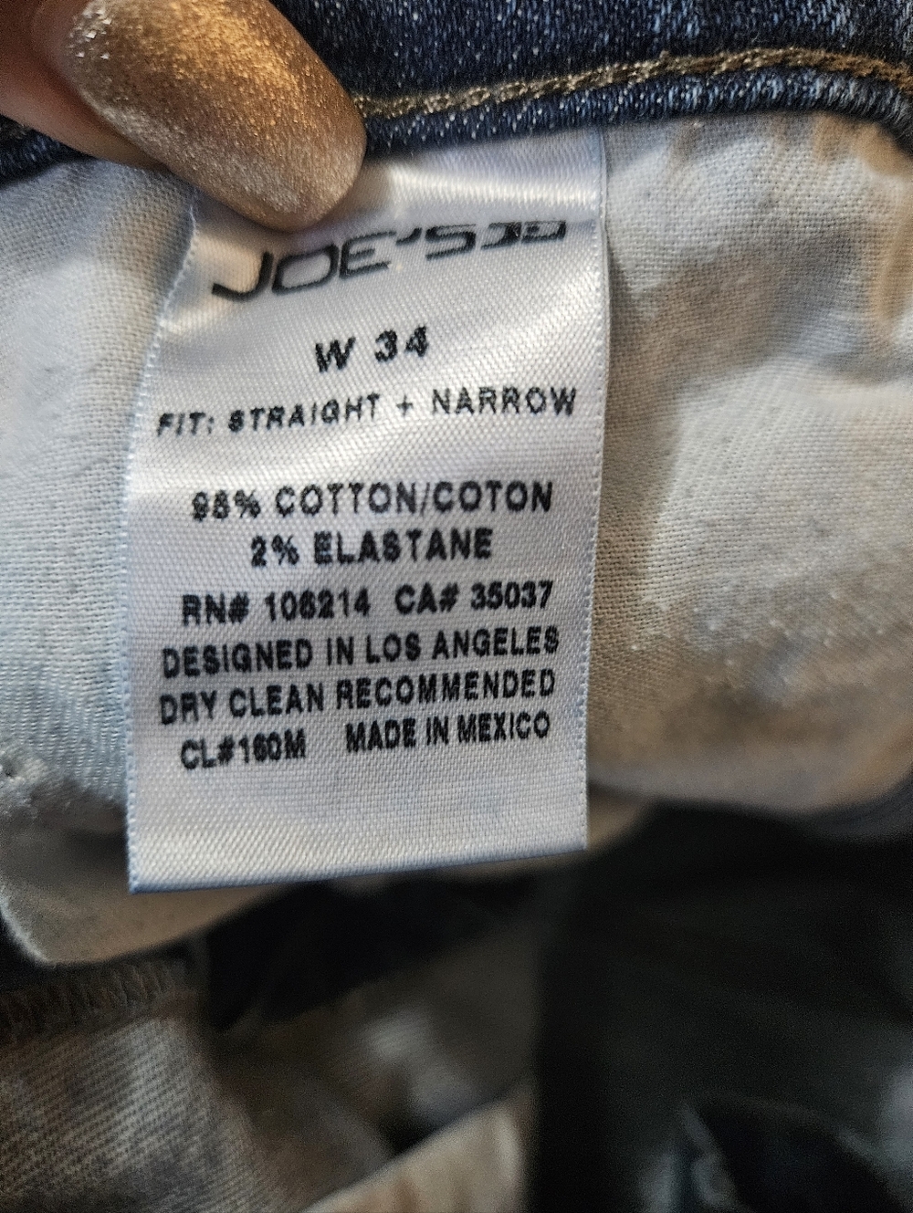 JOES Wren Slim Straight Jeans in Medium Blue Wash - Picture 4 of 4
